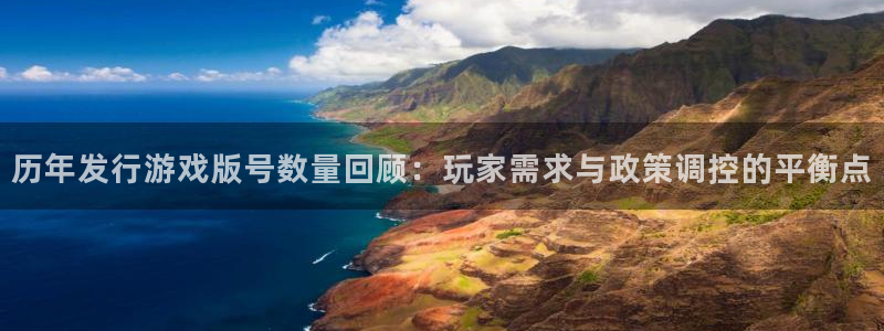 广东bbin视讯电商bruno：历年发行游戏版号数量回顾：玩家需求与政策调控的平衡点